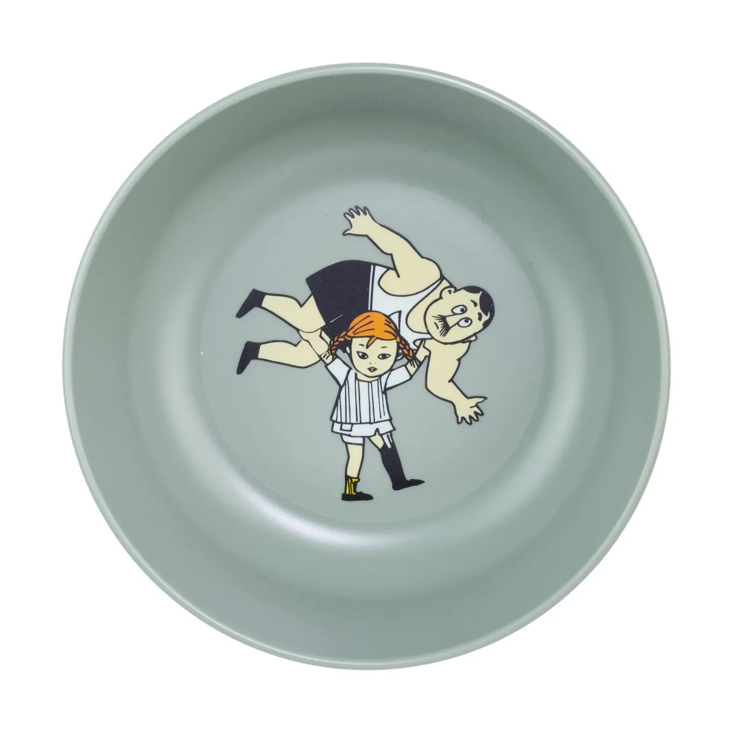 Rätt Start Pippi Circus Schale Ø14,5 cm Grün