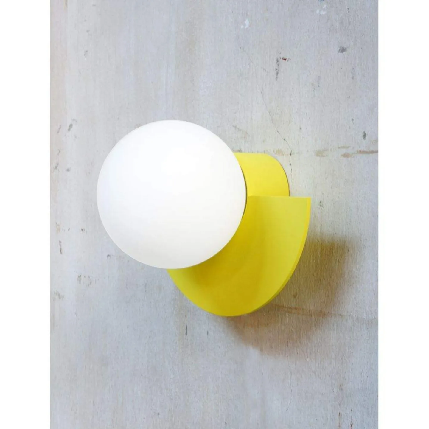Candy Big Circle 180 L Wandleuchte, gelb - Swedish Ninja - Wohnzimmer - Metall