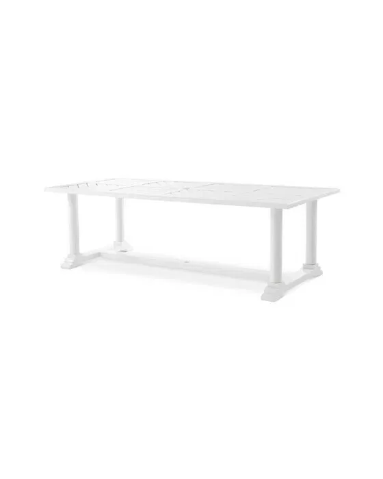 Bell Rive Dining Table White