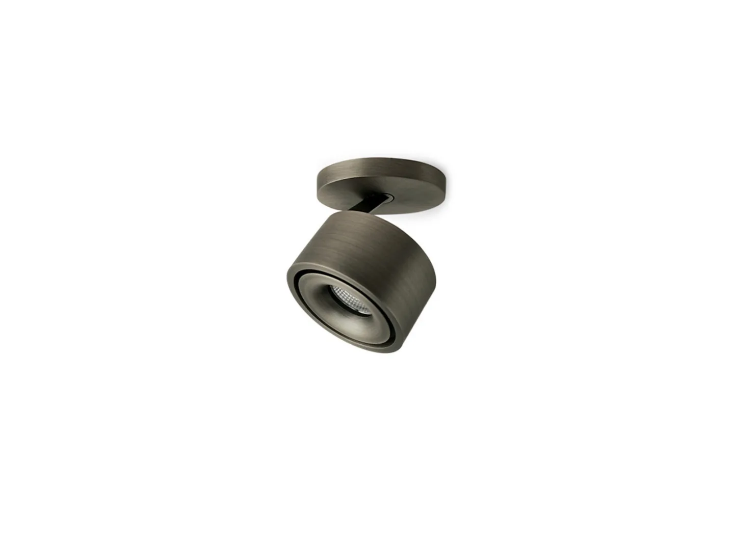 Easy Braccio W100 LED-spotlight för ytmontering, 2700 K, silver – Antidark - Vardagsrum - Aluminium