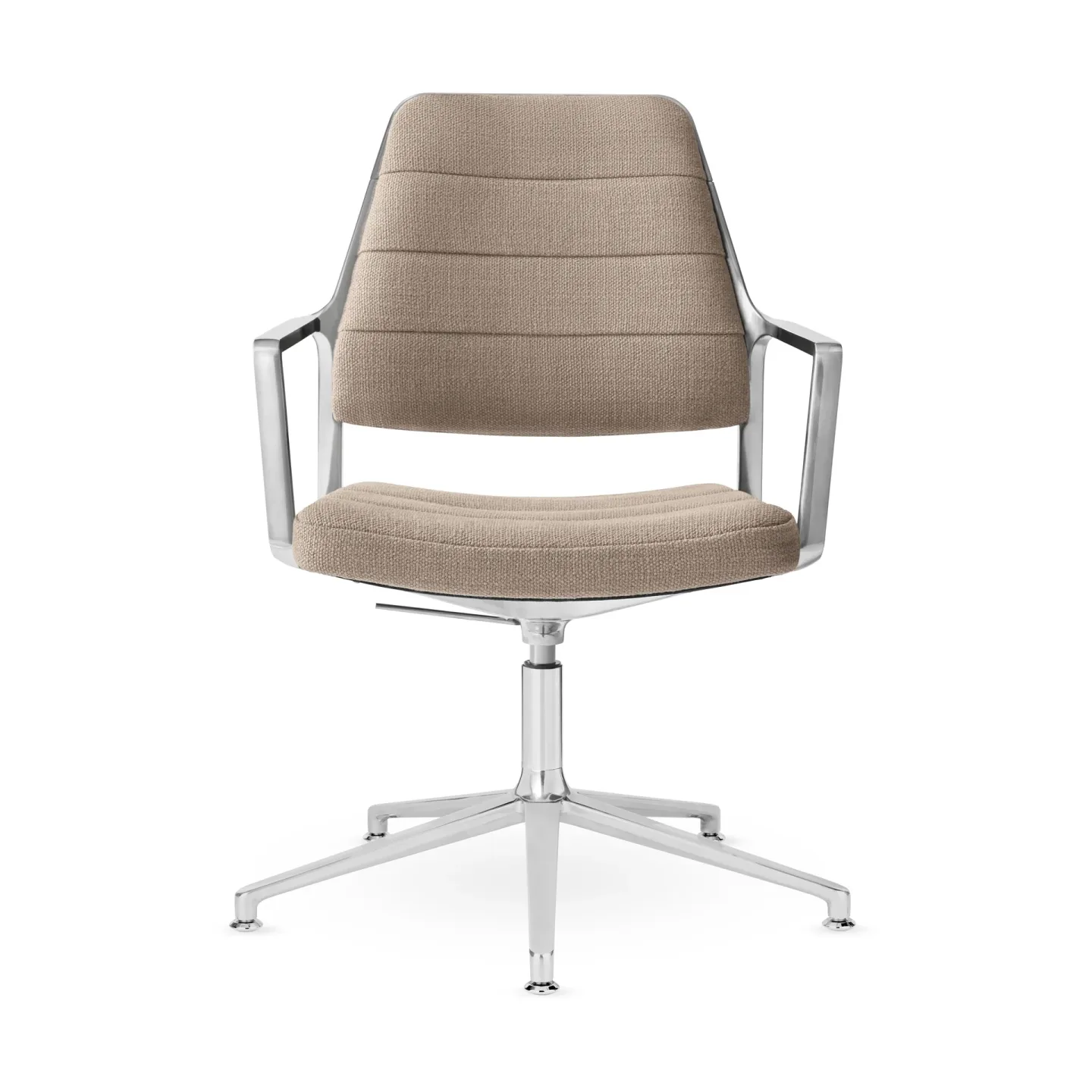 Vipp Vipp455+ Swivel chair kontorsstol Tide dark sand-polished aluminium