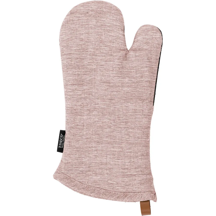 Ofenhandschuh Hercules Rot Leinen/Polyester 17 cm