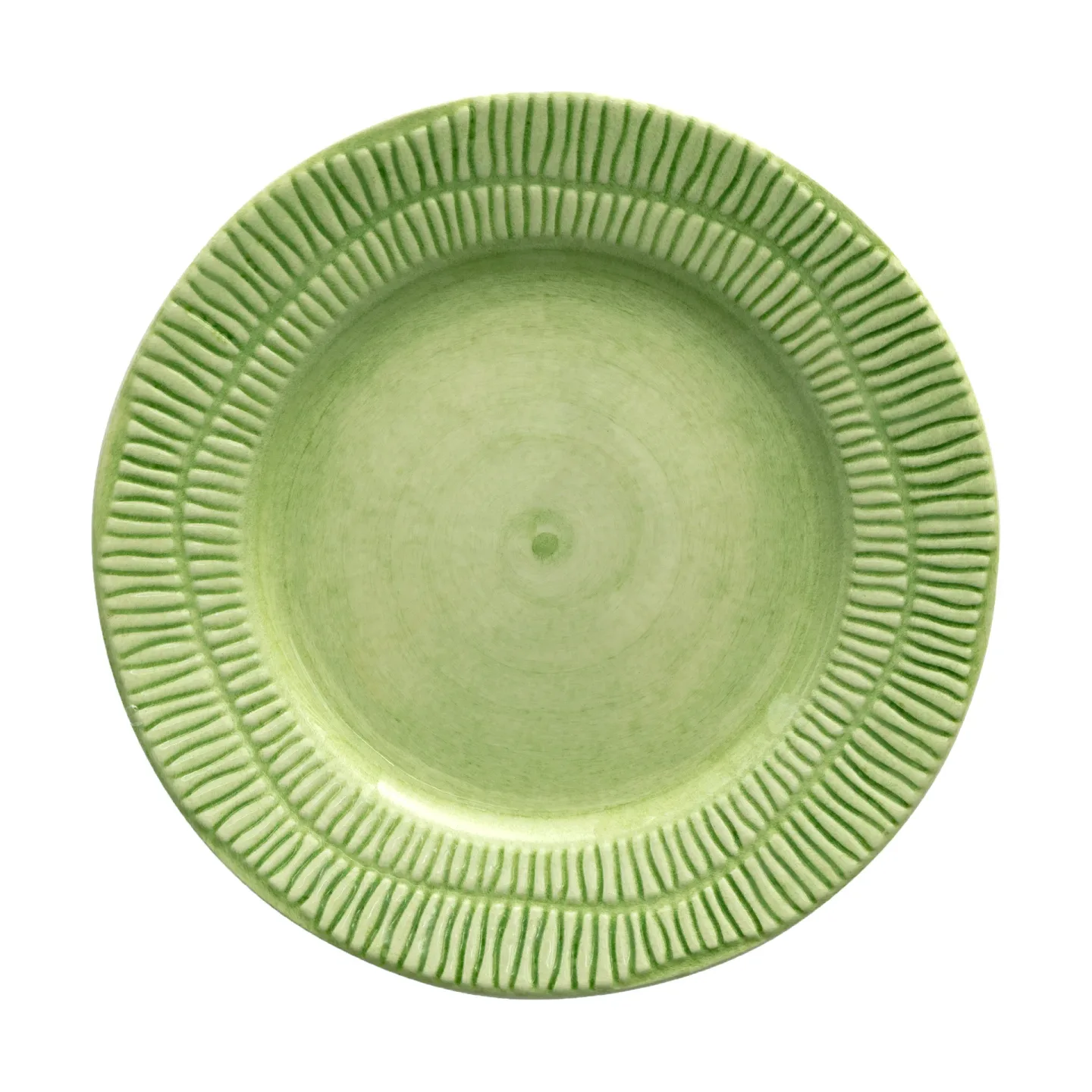 Mateus Stripes Teller Ø21cm Grün
