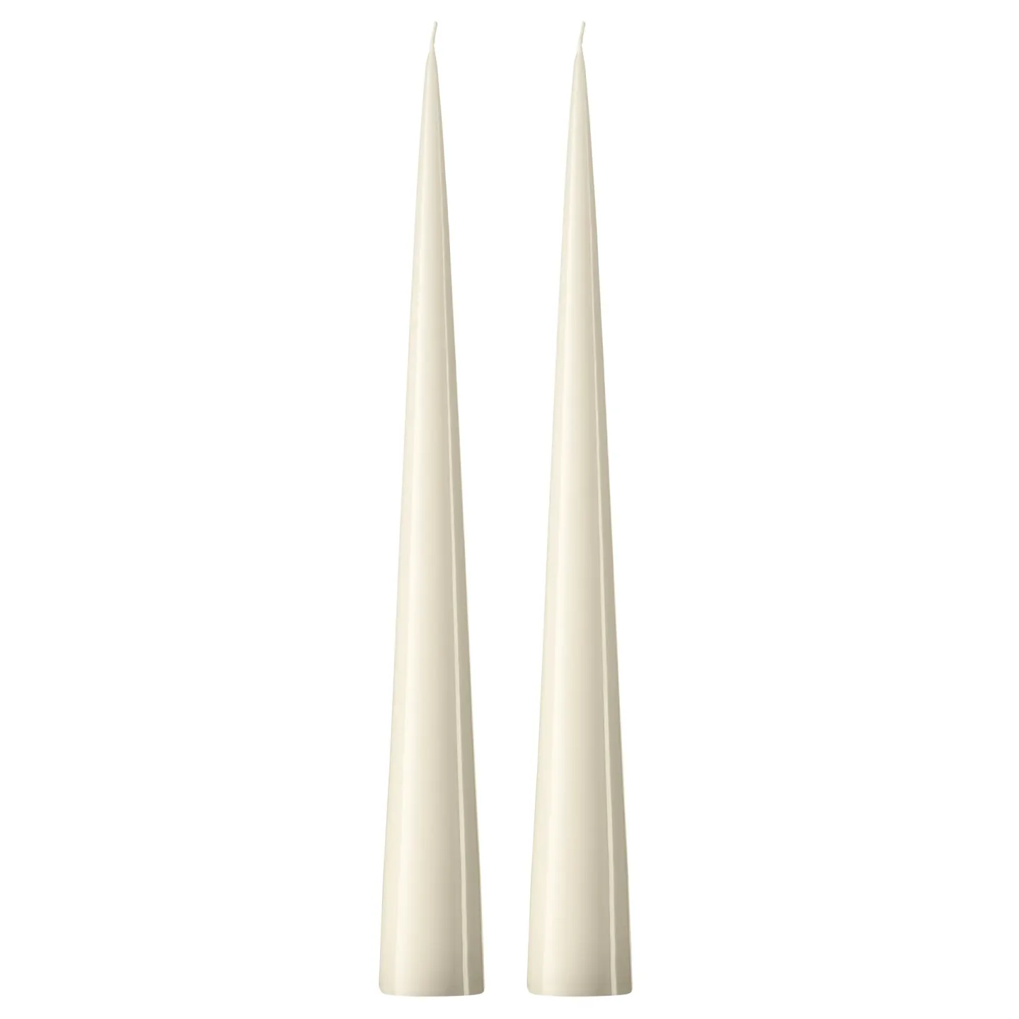 ester & erik ester & erik konljus 37 cm 2-pack lackad Ivory 06-0
