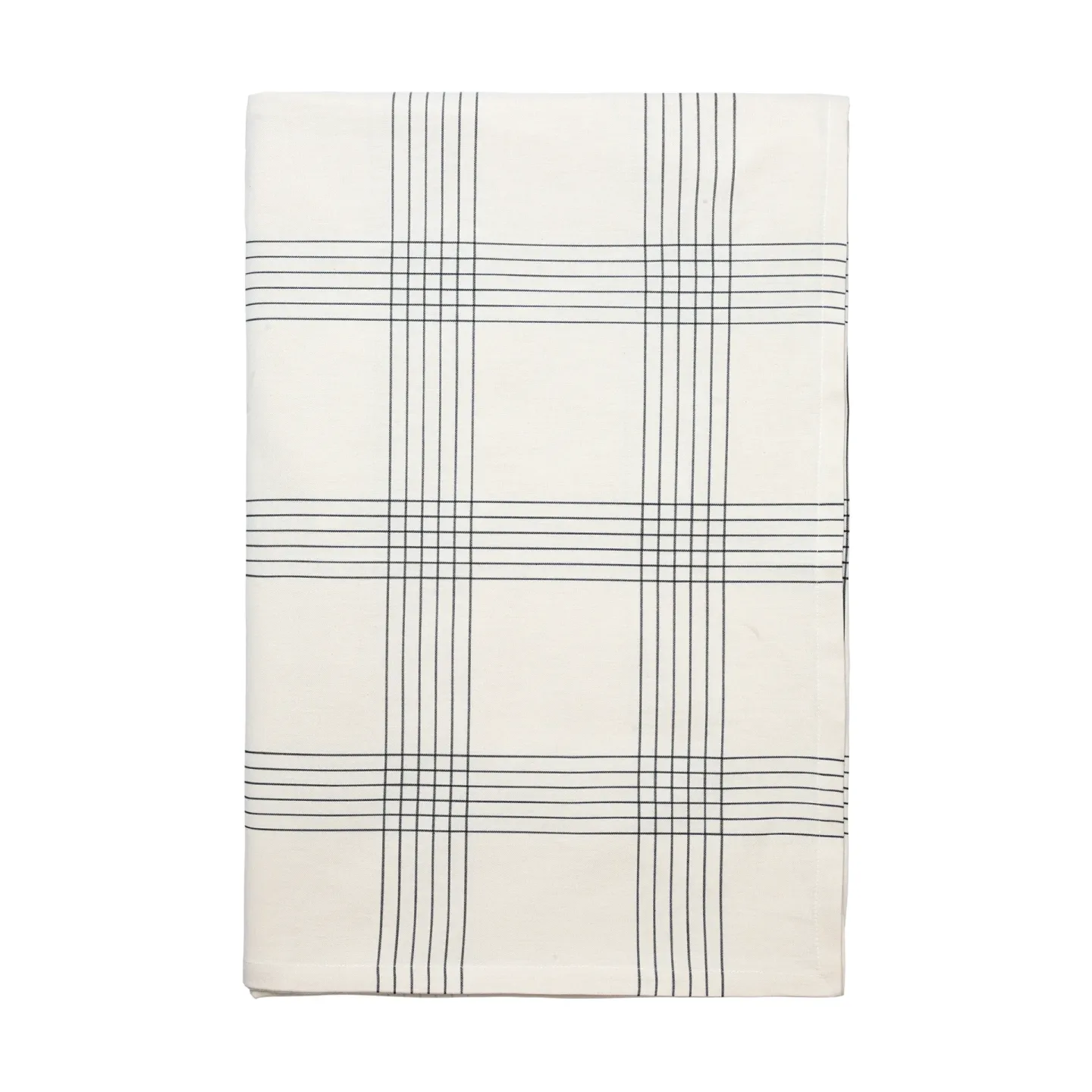 Broste Copenhagen Alice Tischdecke 160x300 cm, Black-Natural