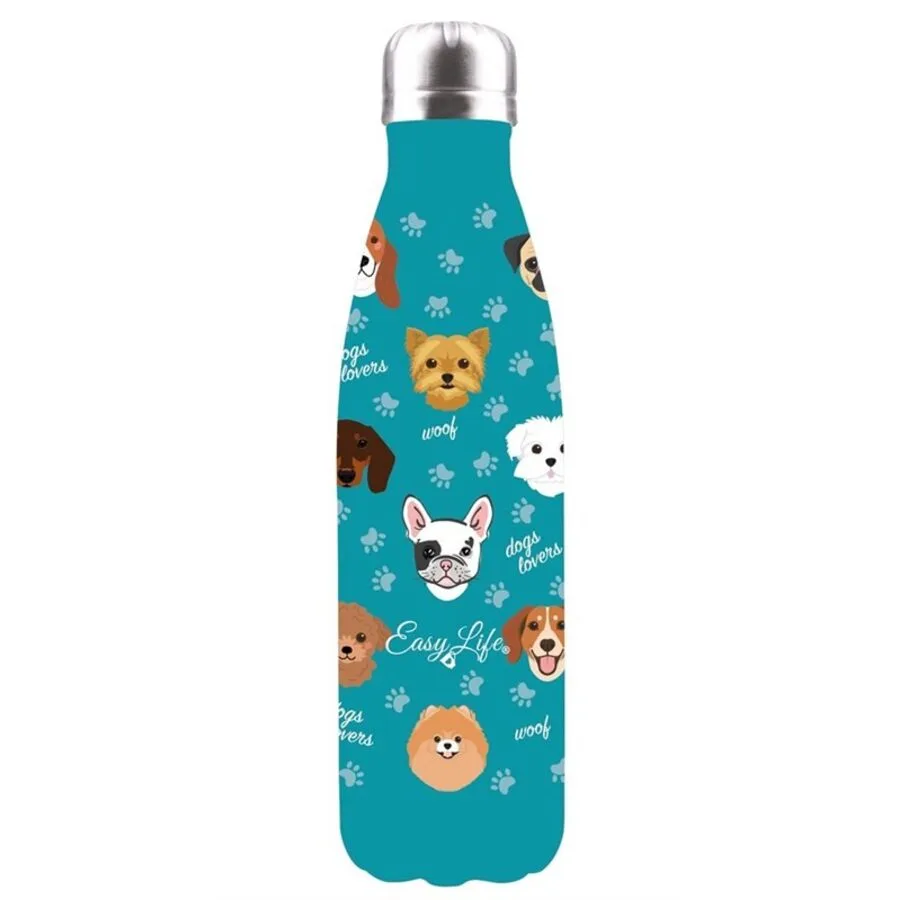 Trinkflasche Easy Life Grün Edelstahl 0 cm