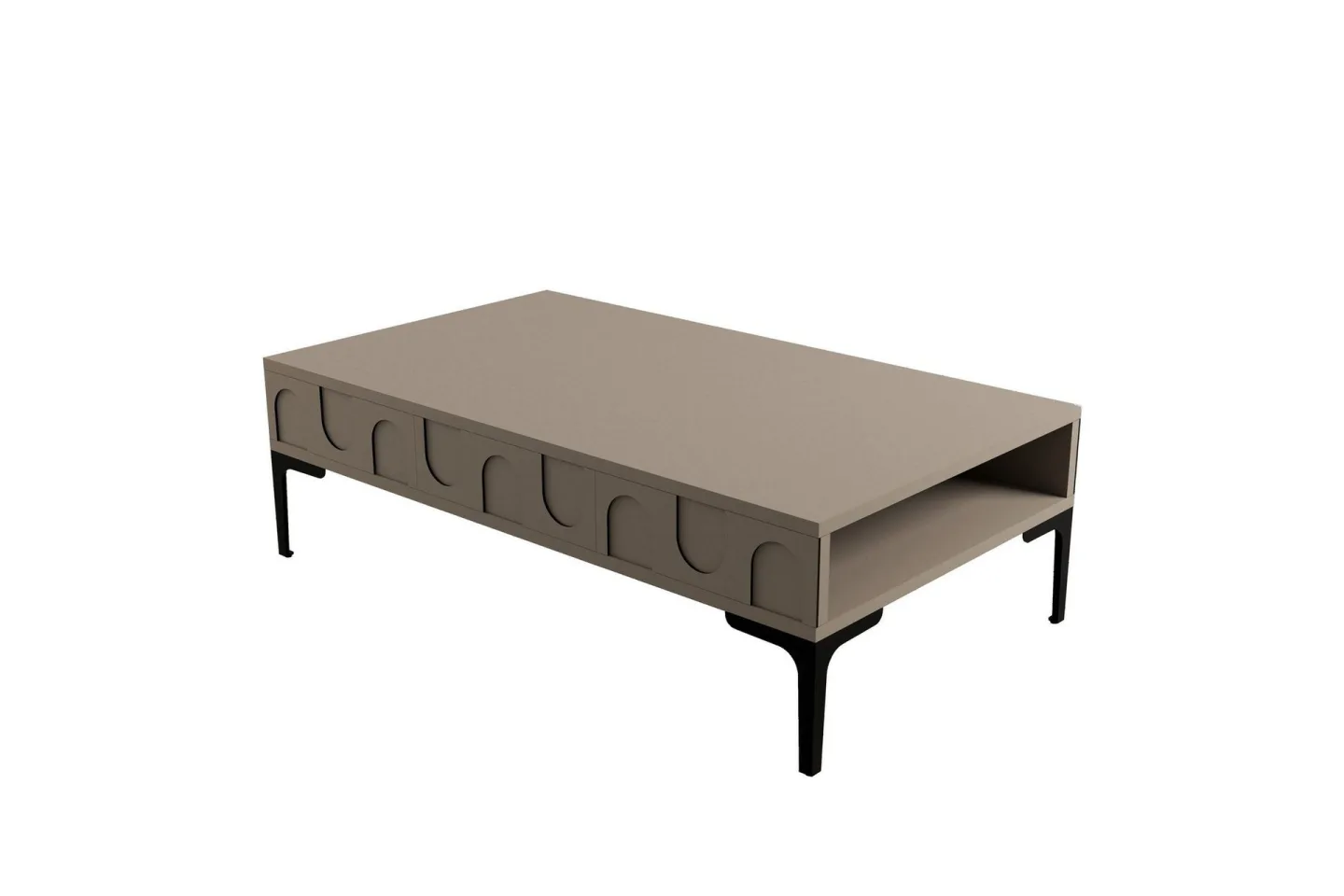 Hazim Soffbord 105 cm - Svart