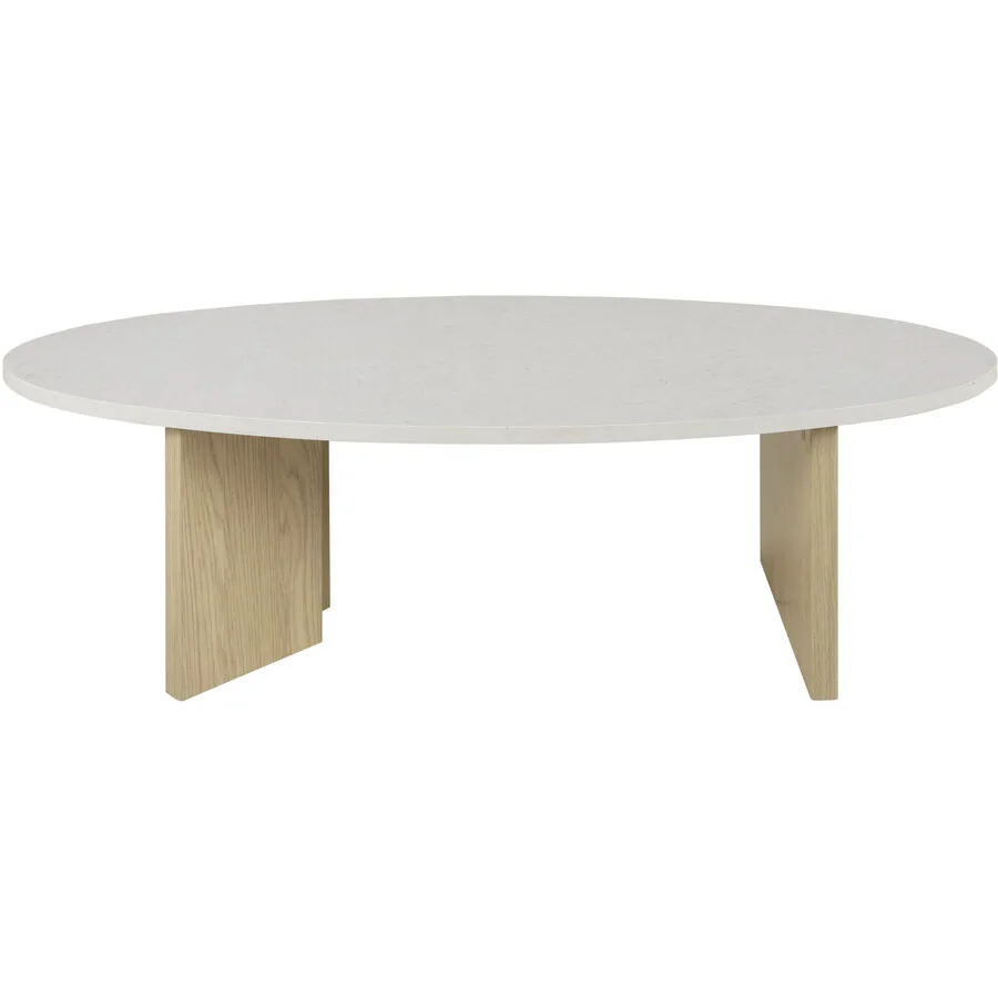 Salontisch Solrig eiche/grau Holzwerkstoff B 136 T 60 cm