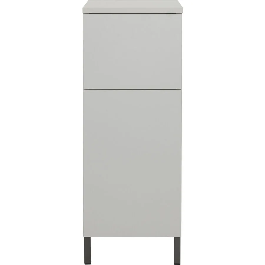 Badmöbel Xenia hellgrau Holzwerkstoff B 30 T 35 H 84 cm