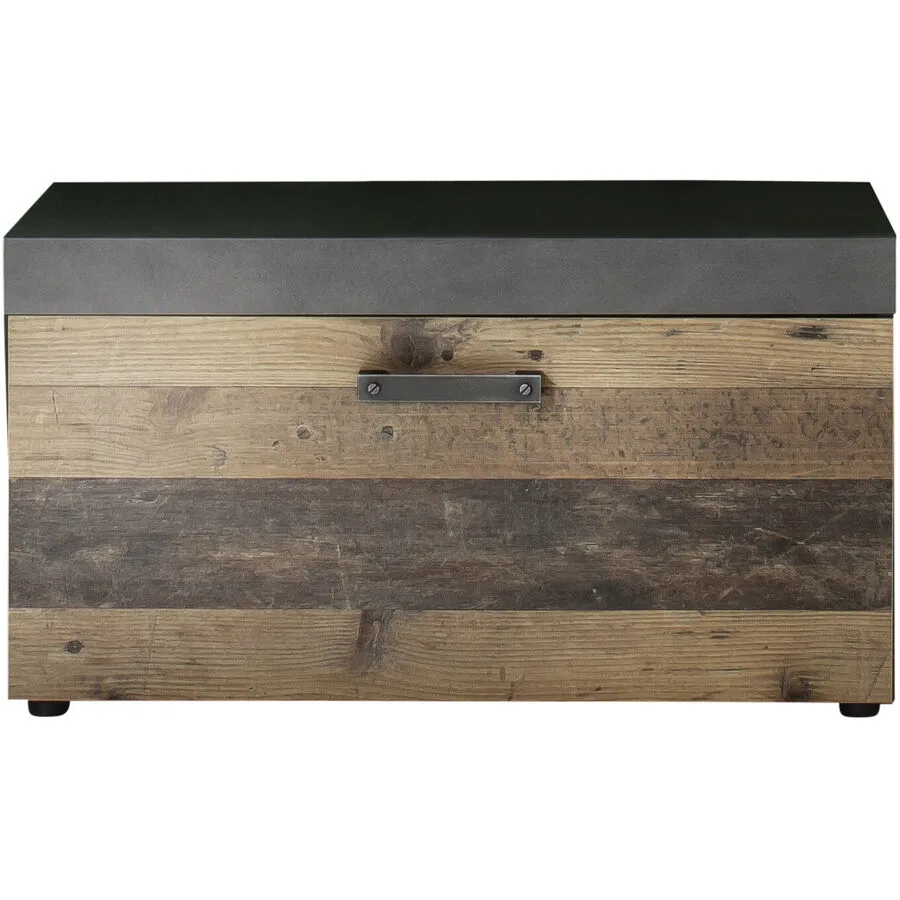 Schuhbank Fuerte graphit Holzwerkstoff B 80 H 45 cm