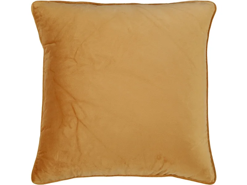 Kissenbezug VELVET 50x50cm gelb unifarben