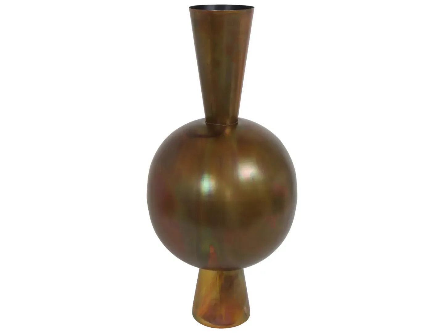 Kersten Vase Eisen, Bronze H: 85 cm | Schubiger Möbel