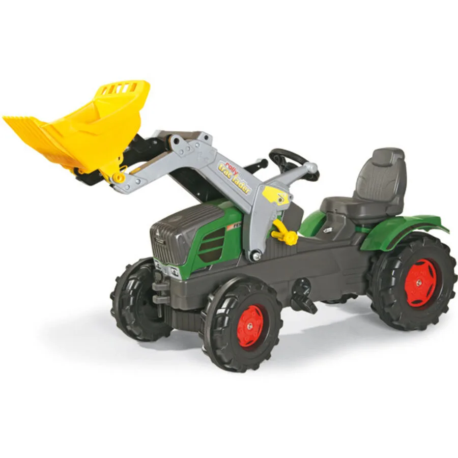 Farmtrac Fendt Vario mit Lader Rolly Toys Grün Kunststoff - Farbe: Grün/Grau