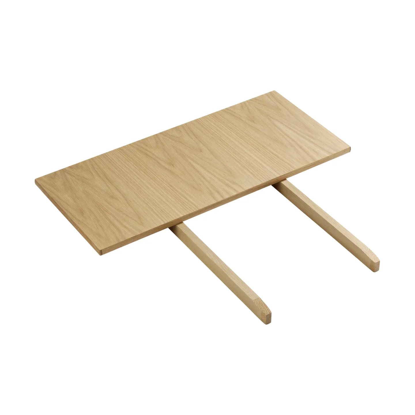 FDB Møbler C35S iläggsskiva 95x45 cm Oak nature waterbased laquer