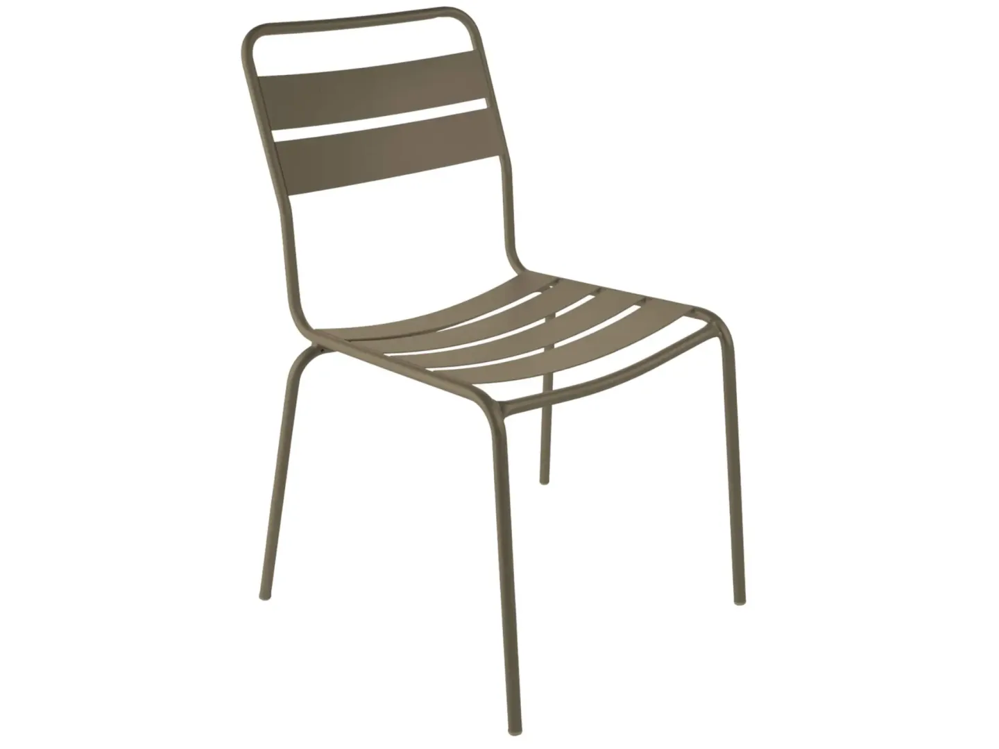Schaffner Metall-Lattenstuhl Glarus Beige | Schubiger Möbel