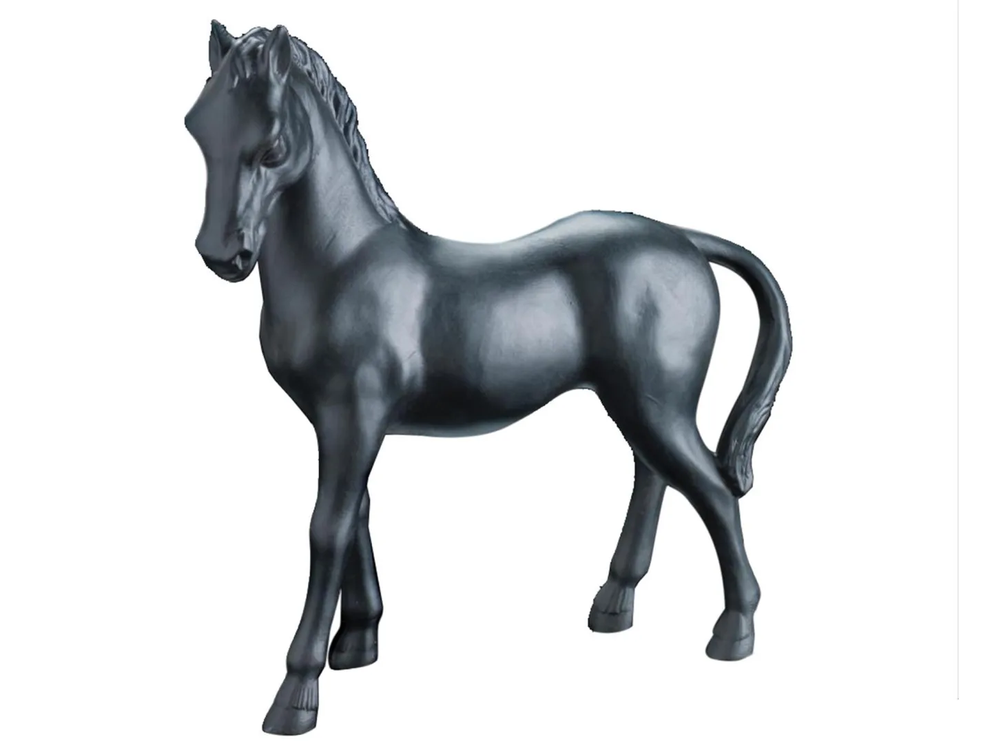Abhika Figur Folen Schwarz H: 23 cm | Schubiger Möbel
