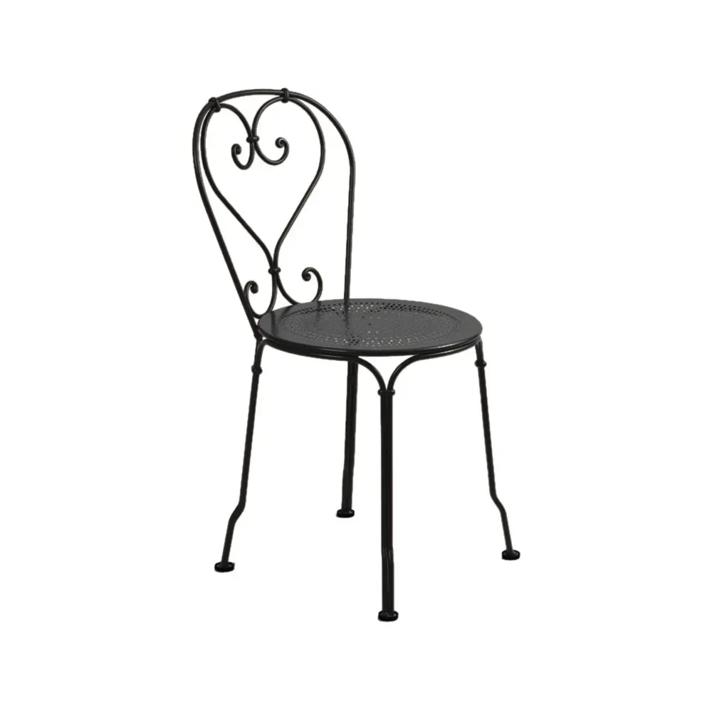 Fermob 1900 stol Liquorice (svart) (svart)