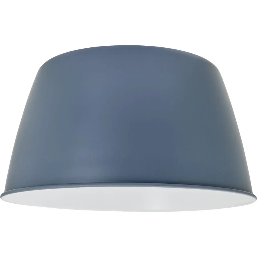 Lampenschirm Annabell Cyan Metall 36 cm 21 cm - Farbe: Petrol