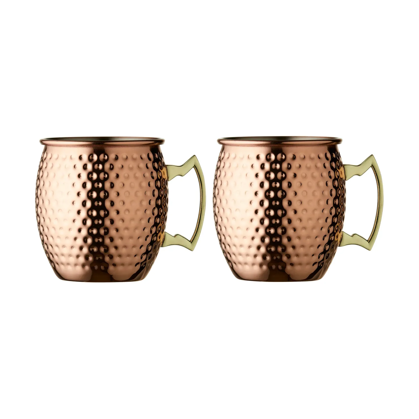 Lyngby Glas Moscow mule Tasse 55 cl 2er Pack Kupfer