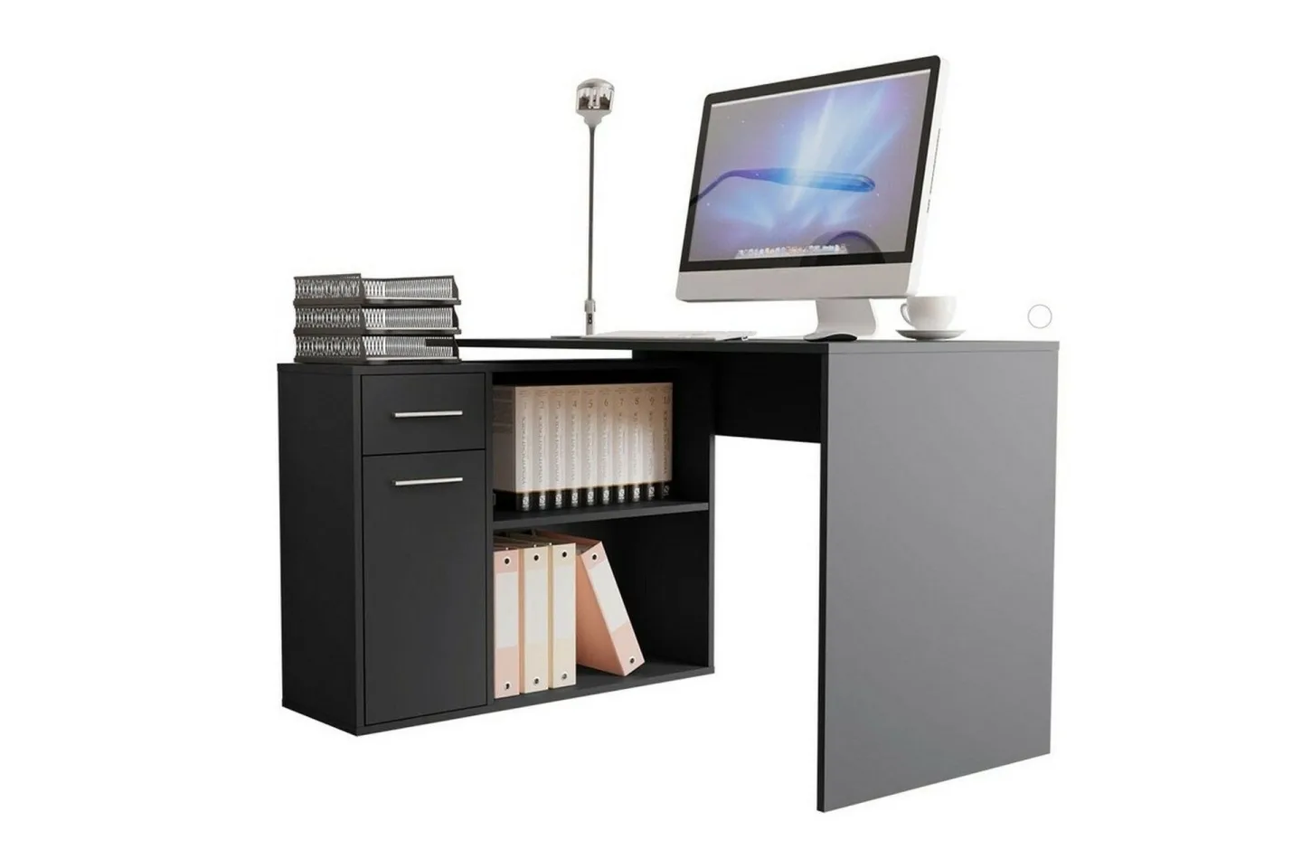 Wickston Skrivbord 120 cm Anthracite -
