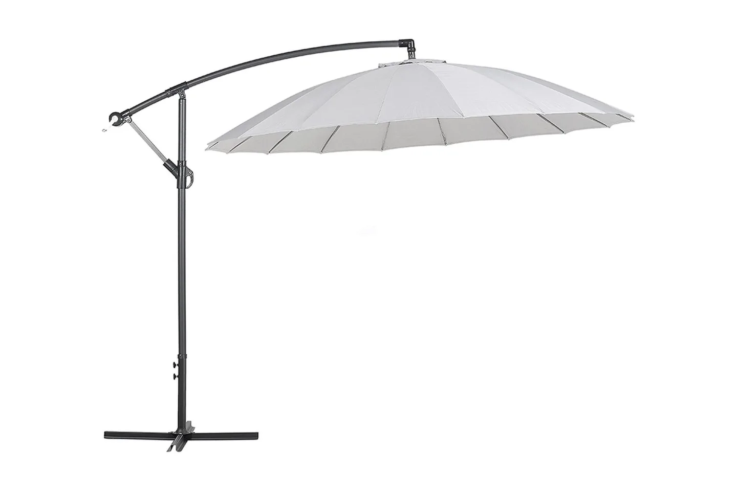Calabria Ii Parasoll 235 cm - Ljusgrå