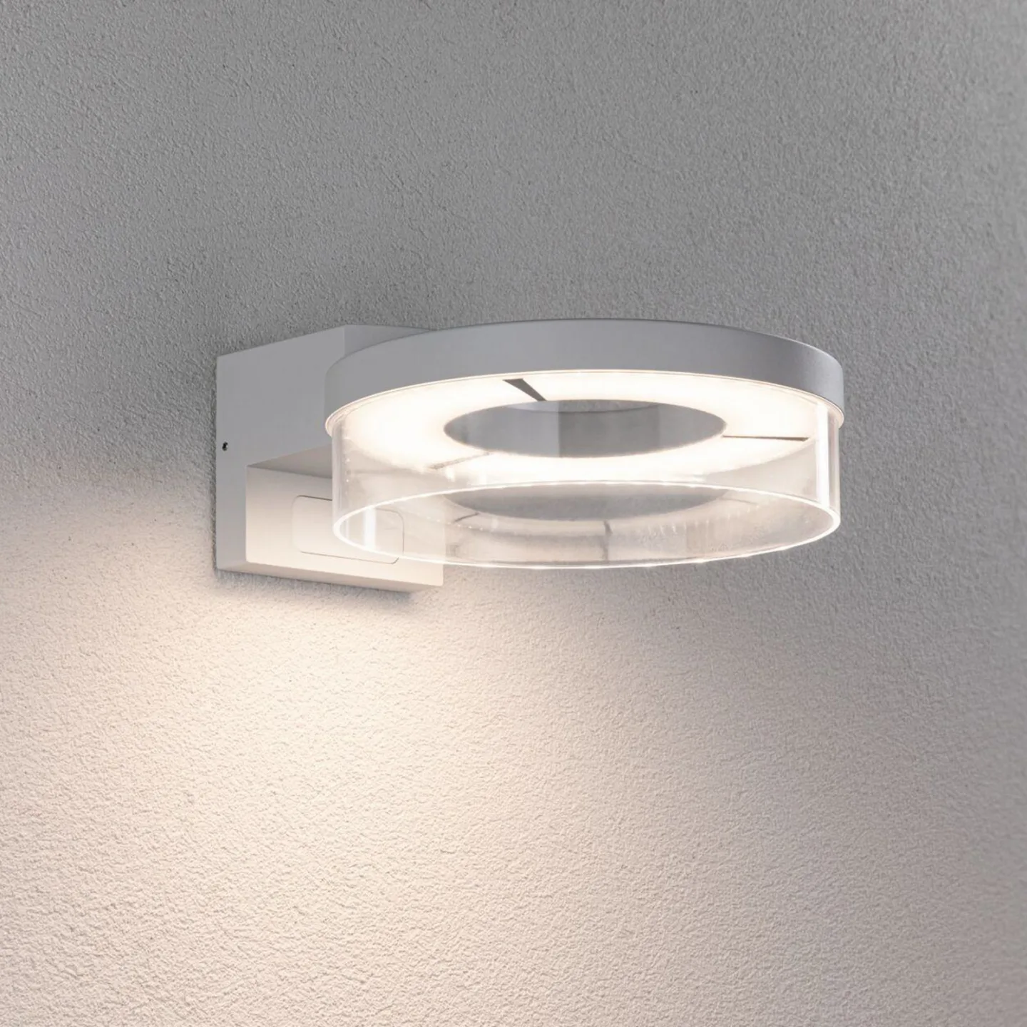 Capera Außenwandleuchte m/Sensor SWR Weiß - Paulmann - Modern - Aluminium - Einflammig