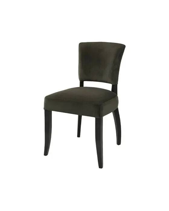 Maggie Dining Chair velvet dark brown