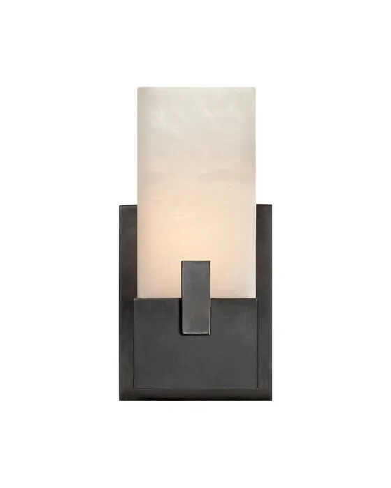 Covet Short Clip Bath Sconce Bronze
