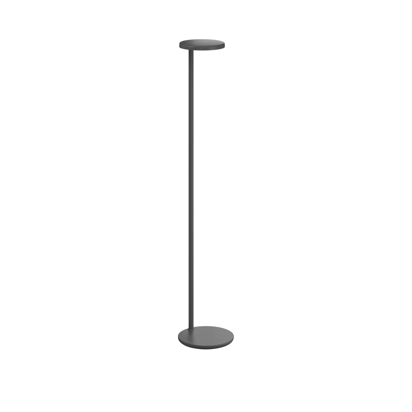 Flos - Oblique Floor, Matt Anthracite - Skärmlampor - Vincent Van Duysen - Grå