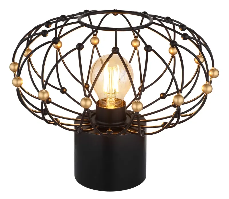 Globo Lighting - Greys 25cm - Bordslampa - Svart