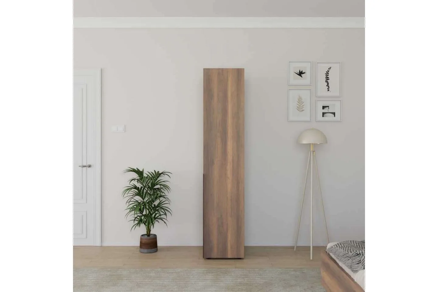 Vornic Garderob 45x210 cm - Valnöt
