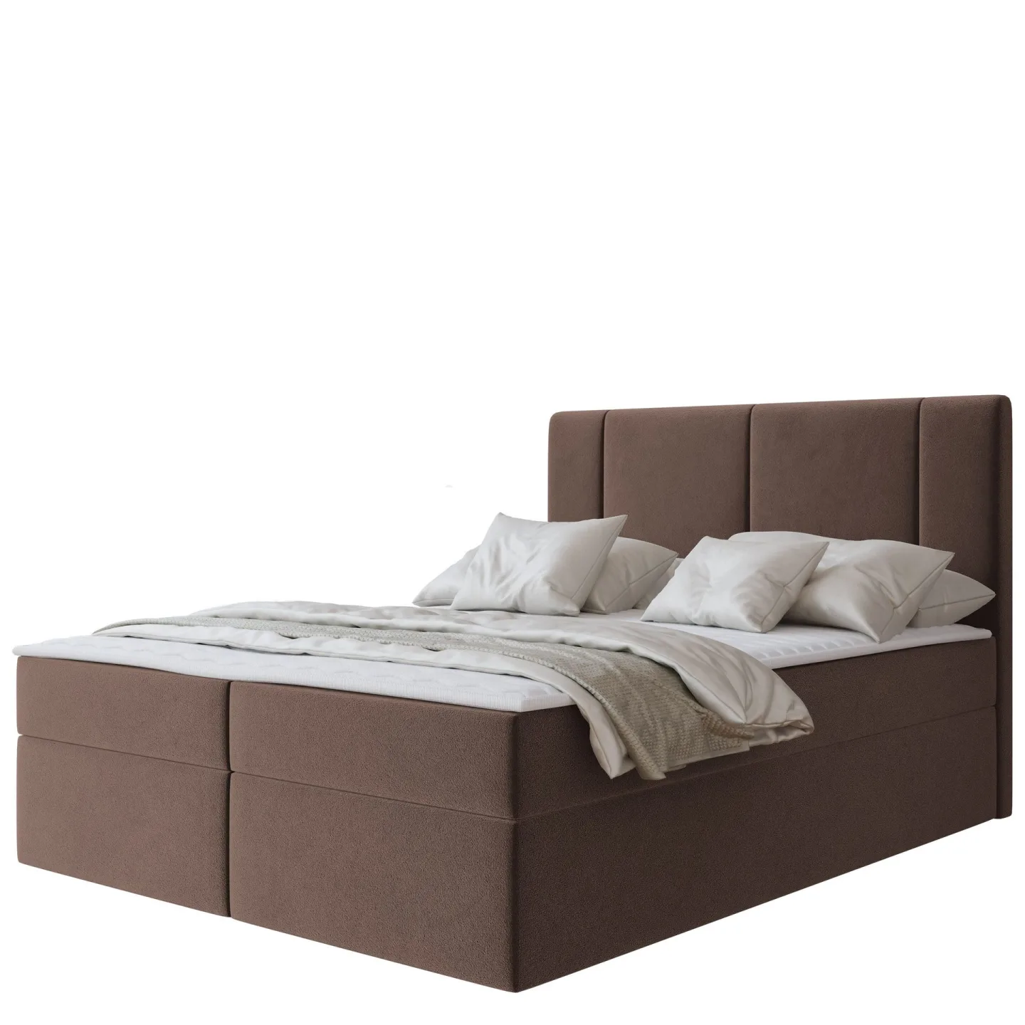 Salricus Sängpaket Kontinentalsäng 180x200 cm med Förvaring -