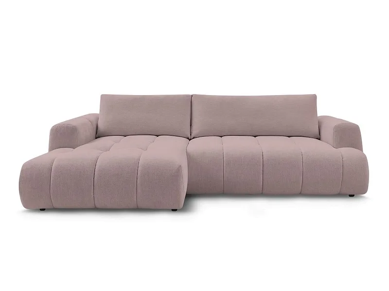 Ecksofa BOBOCHIC FUJI Stoff rosa