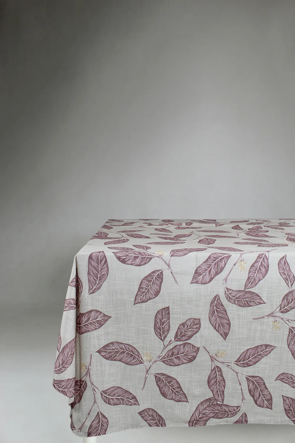 Dukar - Bomullsduk Morris (lilla) (Størrelse: 140 x 250 cm)