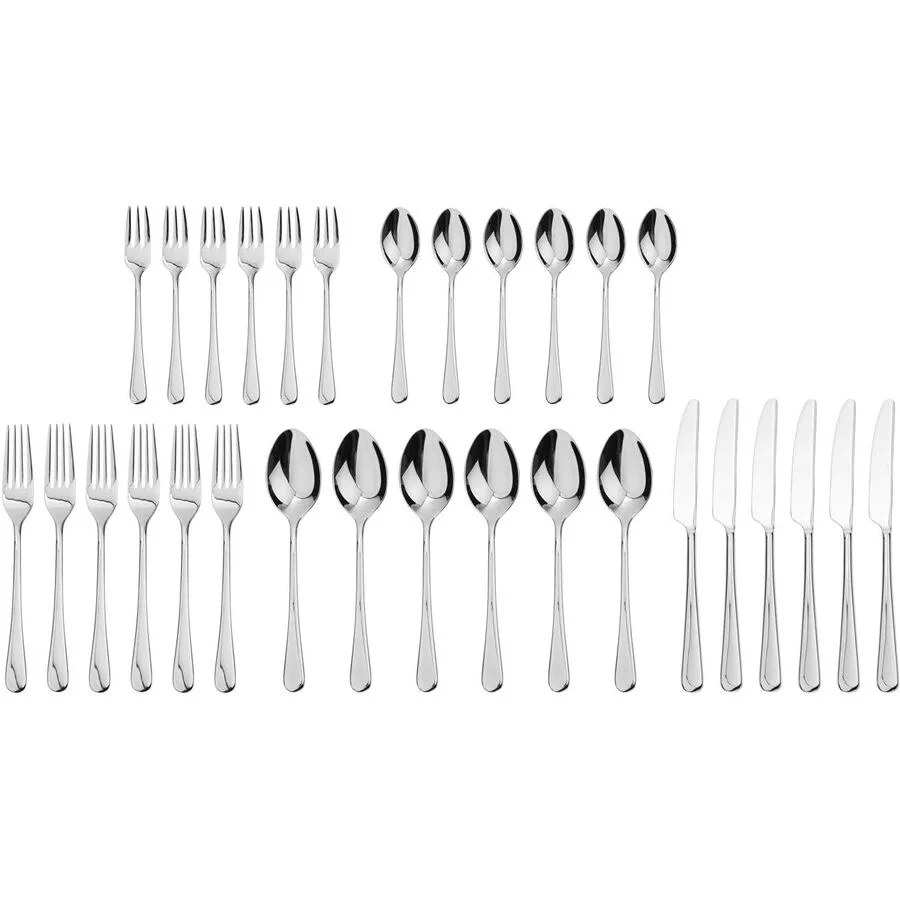 Besteck-Set COCON Silber Edelstahl