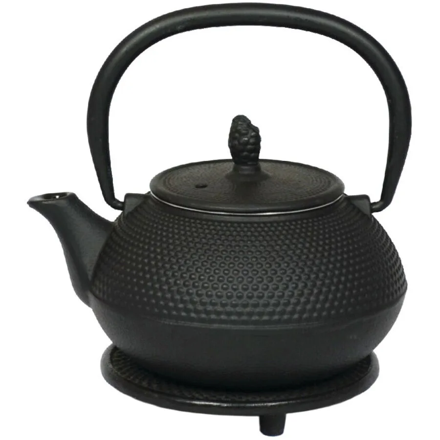 Teekanne Therese Schwarz Gusseisen 0.4 l