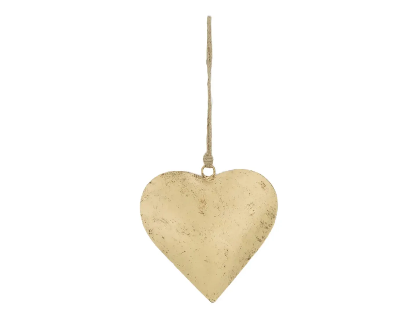 Decofinder Aufhänger Herz Antik Gold H: 15 cm | Schubiger Möbel
