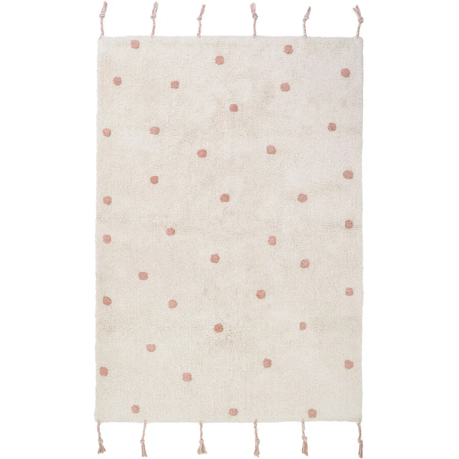 Kinderteppich Matthies Baumwolle 100 cm 150 cm - Farbe: Natural
