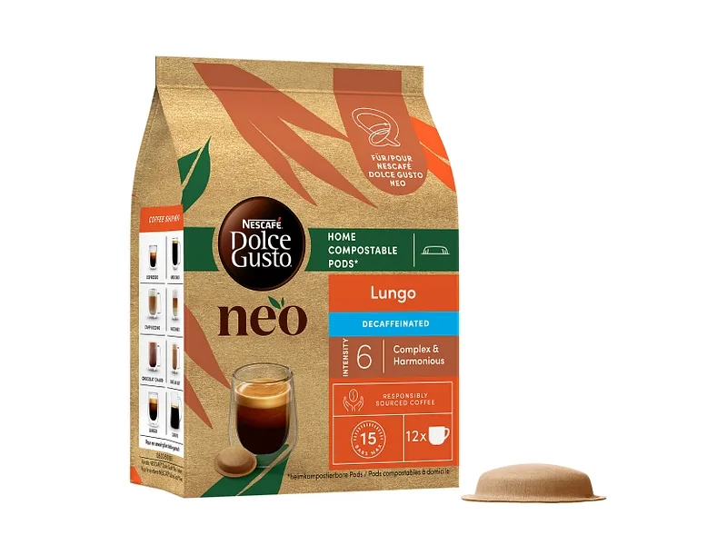 NESTLE DOLCE GUSTO NEO-Kaffeekapseln Lungo DécafKapseln