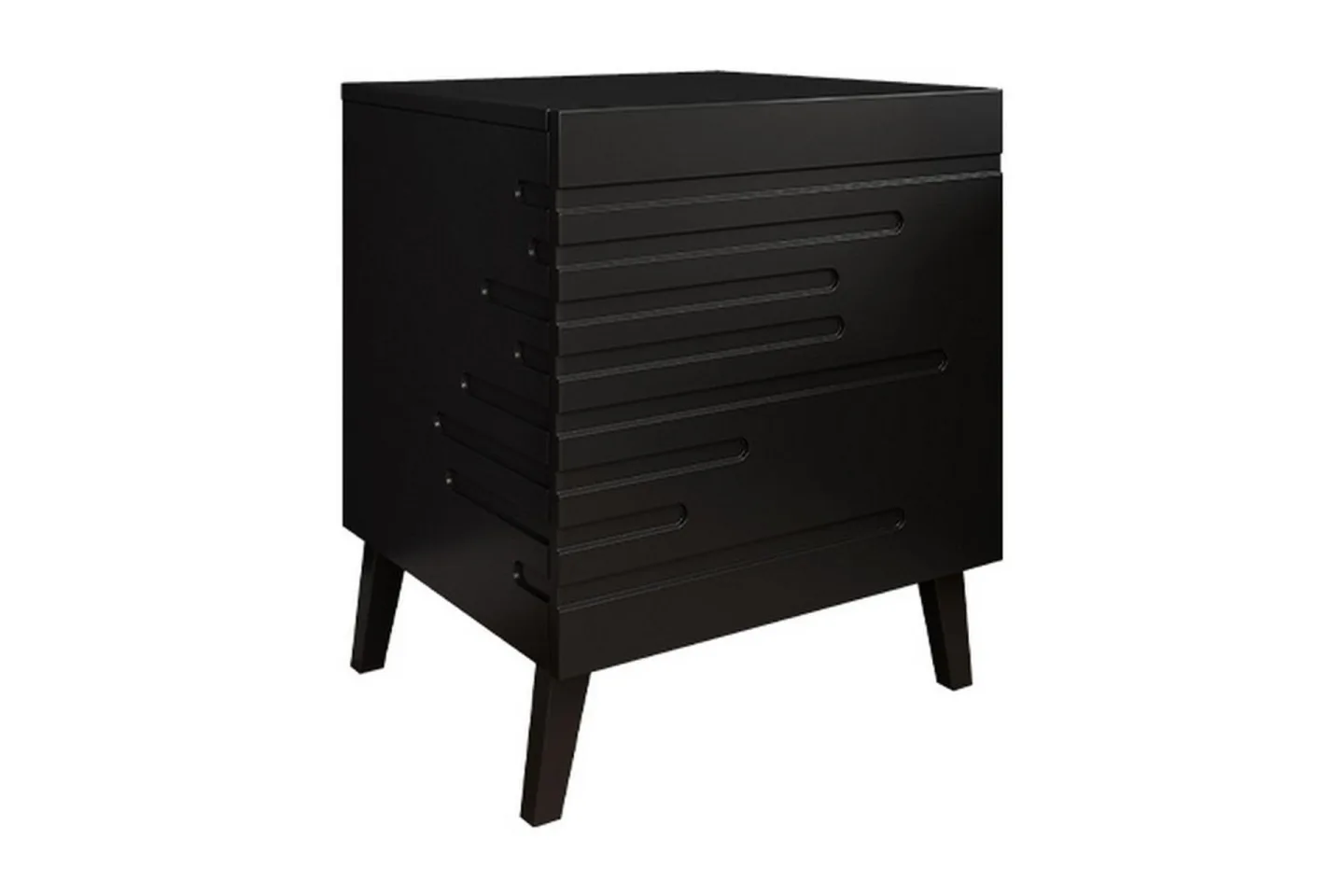 Novaj Sängbord 44 cm - Matt Svart