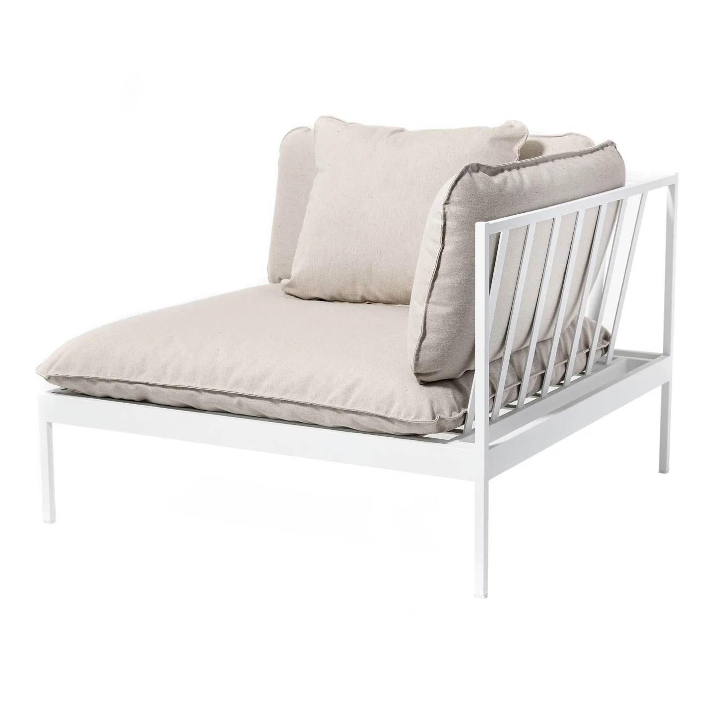 Skargaarden - Bönan End/Corner Light Grey - Sling Light Grey - Soffor utomhus - Studio Norrlandet