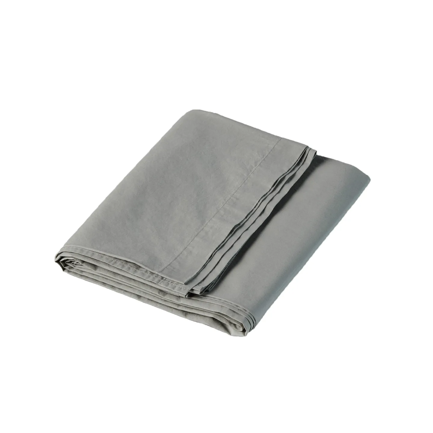 Länna - L.A. Bed-Sheet Double Grey - Lakan - Lotta Agaton - Grå - Bomull