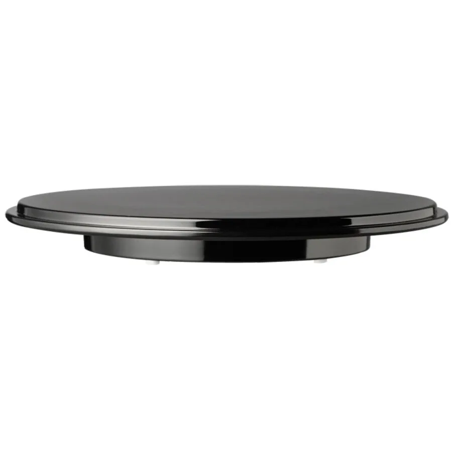 Tortenplatte Aps schwarz Melamin B 31 cm Rechteckig