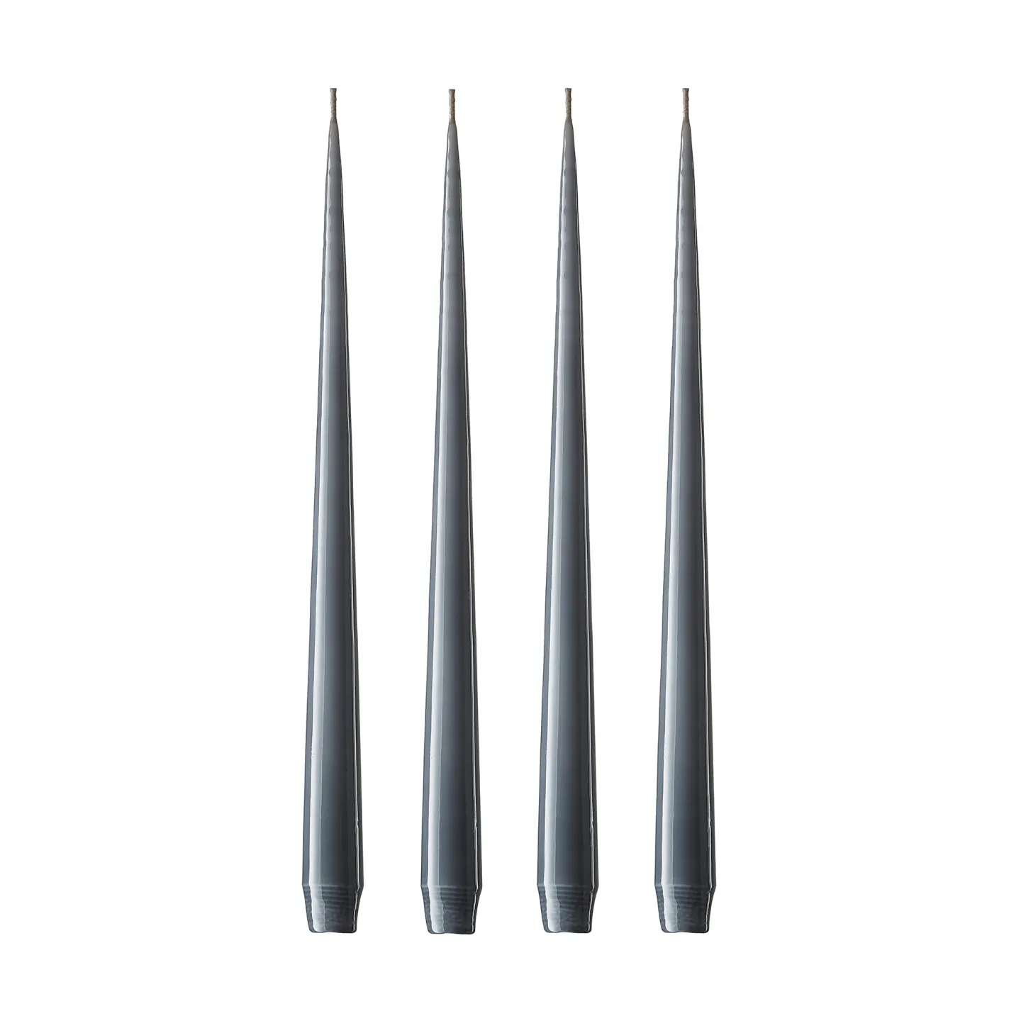 ester & erik ester & erik Kerze 4er Pack lackiert dark slate, 32 cm