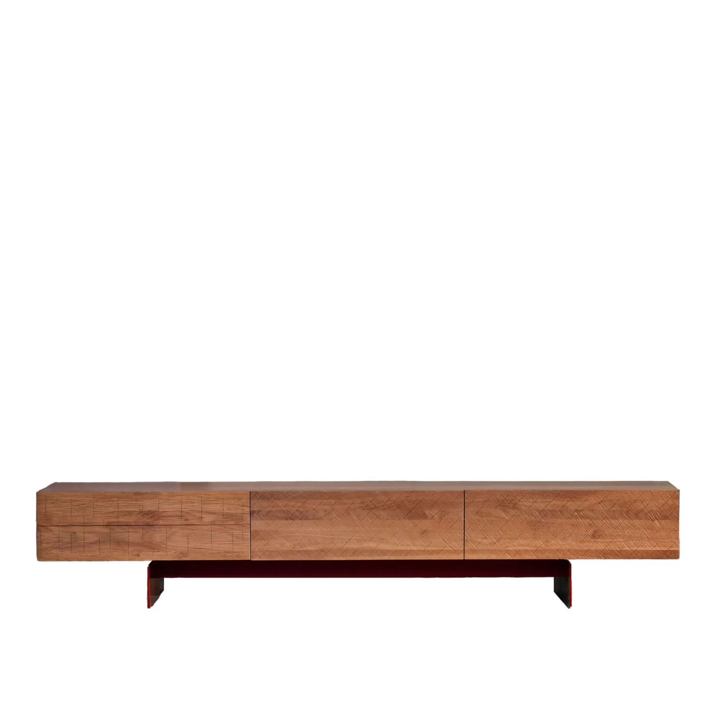 Zanat - Koam Sideboard - Cherry - Avlastningsbord - Jean-Marie Massaud - Träfärgad - Trä