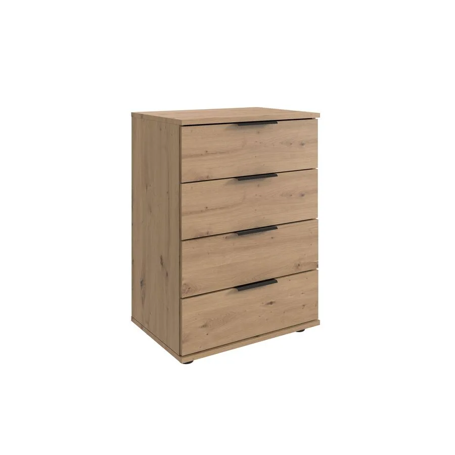 Nachttisch Metaa Eiche Nachbildung Holzwerkstoff B 52 H 74 cm