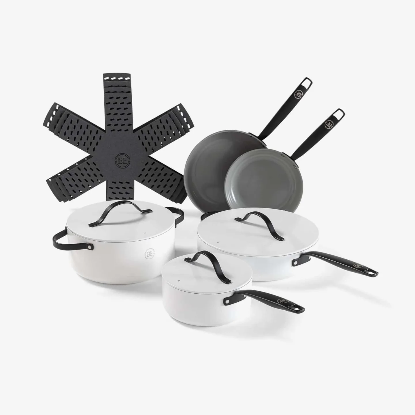 BE Living Essential Grytesett 12 deler - Hvit