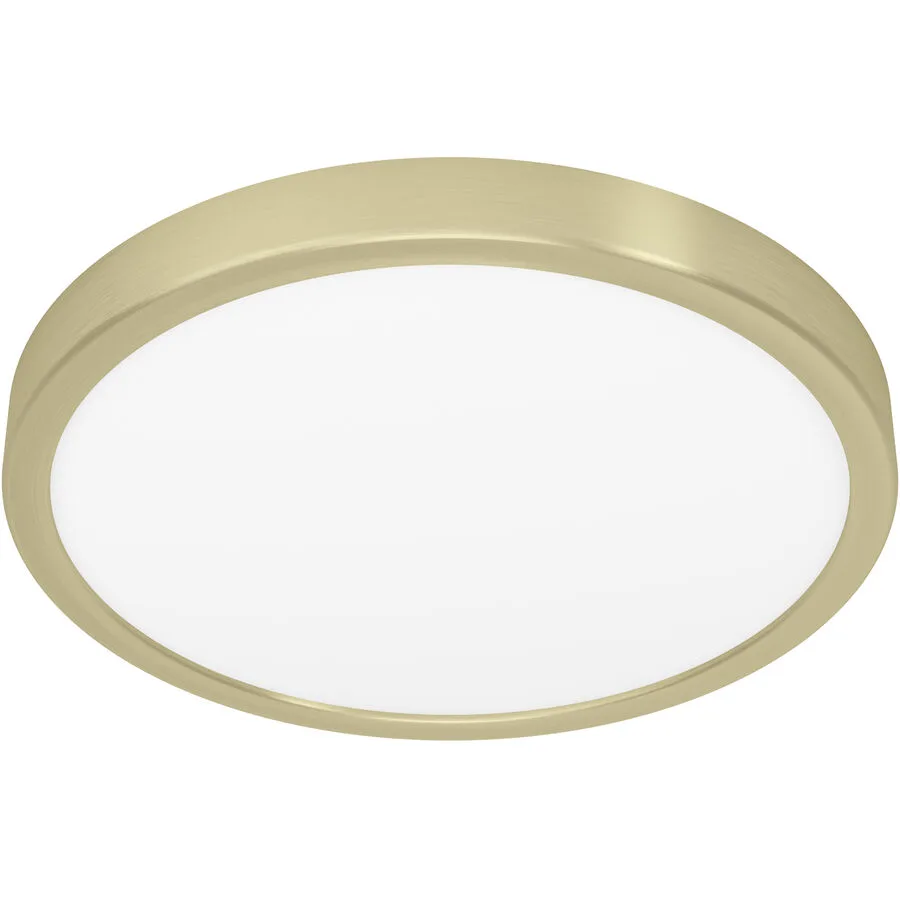 Eglo Deckenlampe Fueva 5 Stahl 2.8 cm - Farbe: messing gebürstet/smoky - LED - Lichtfarbe: Warmweiss - LED Energiesparlampen