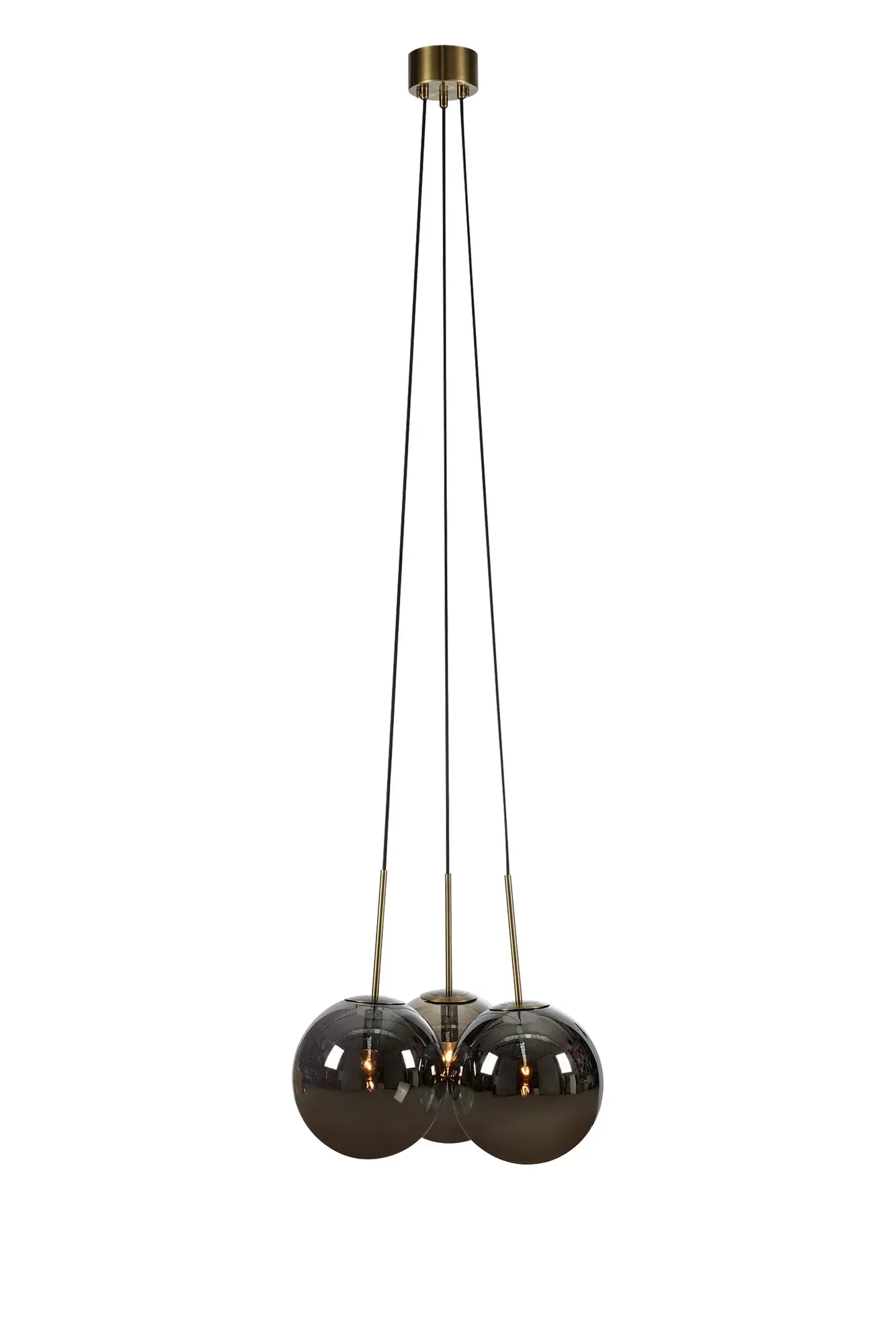Dione Deckenlampe Antik/Rauch Runde