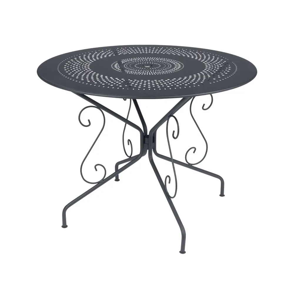 Fermob Montmartre bord Ø96 cm Anthracite (grå)